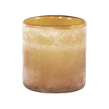 Frost ljuslykta M - Amber (brun) - Tell Me More