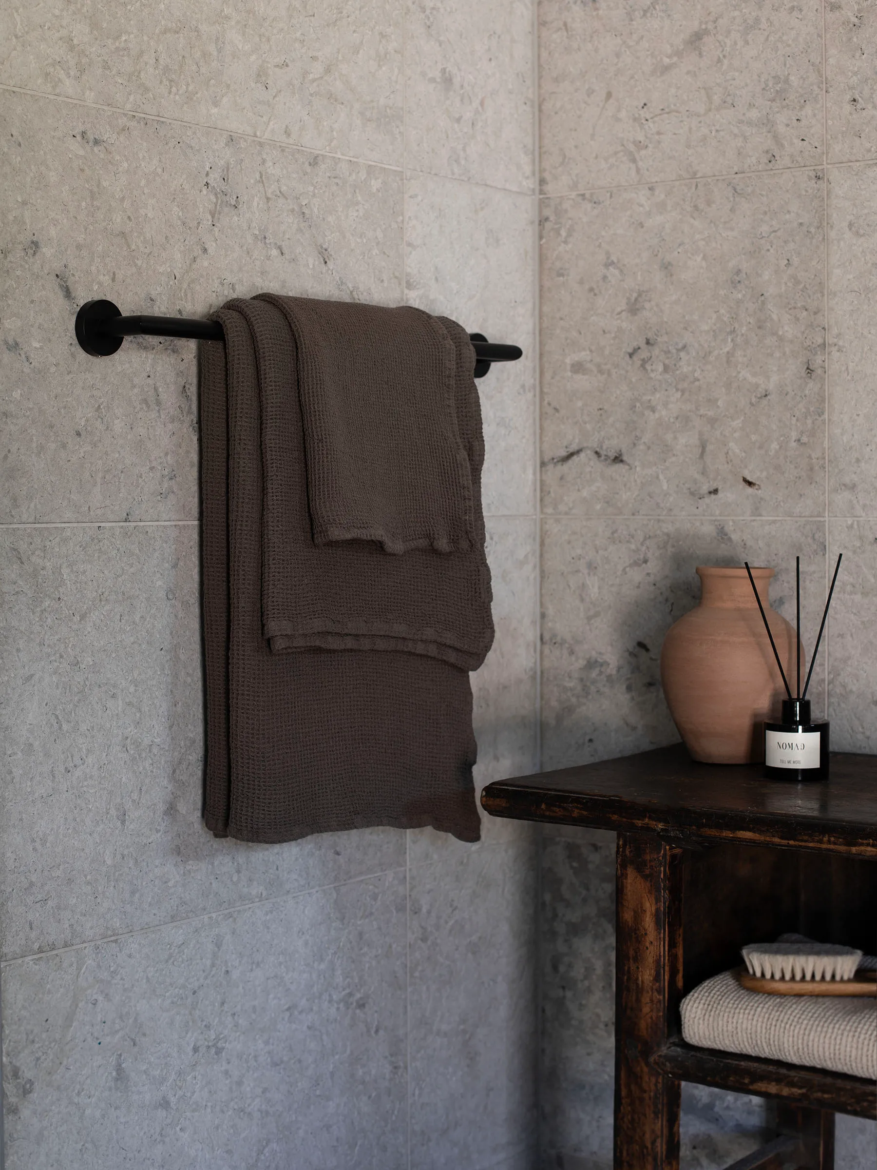 Nella badlakan 100x150 cm, Taupe Tell Me More