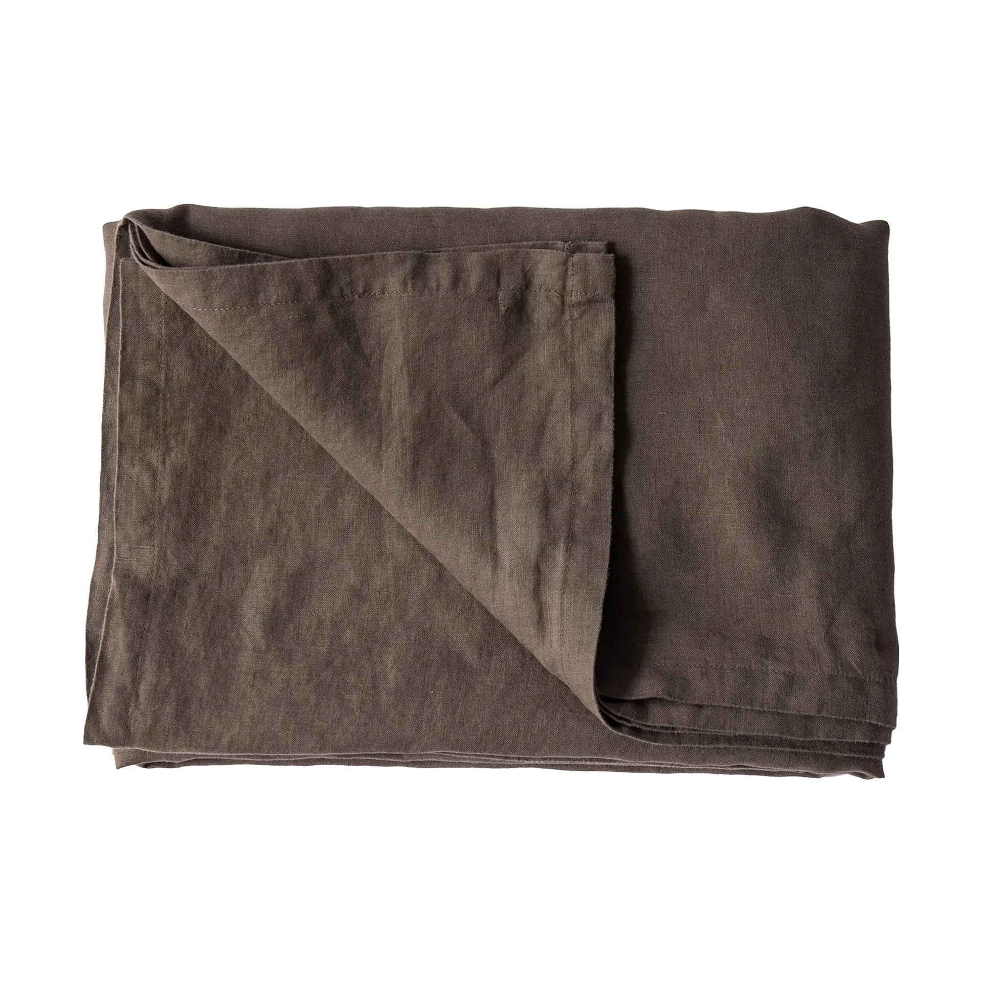 Tell Me More linneduk 145x330 cm, Taupe Tell Me More