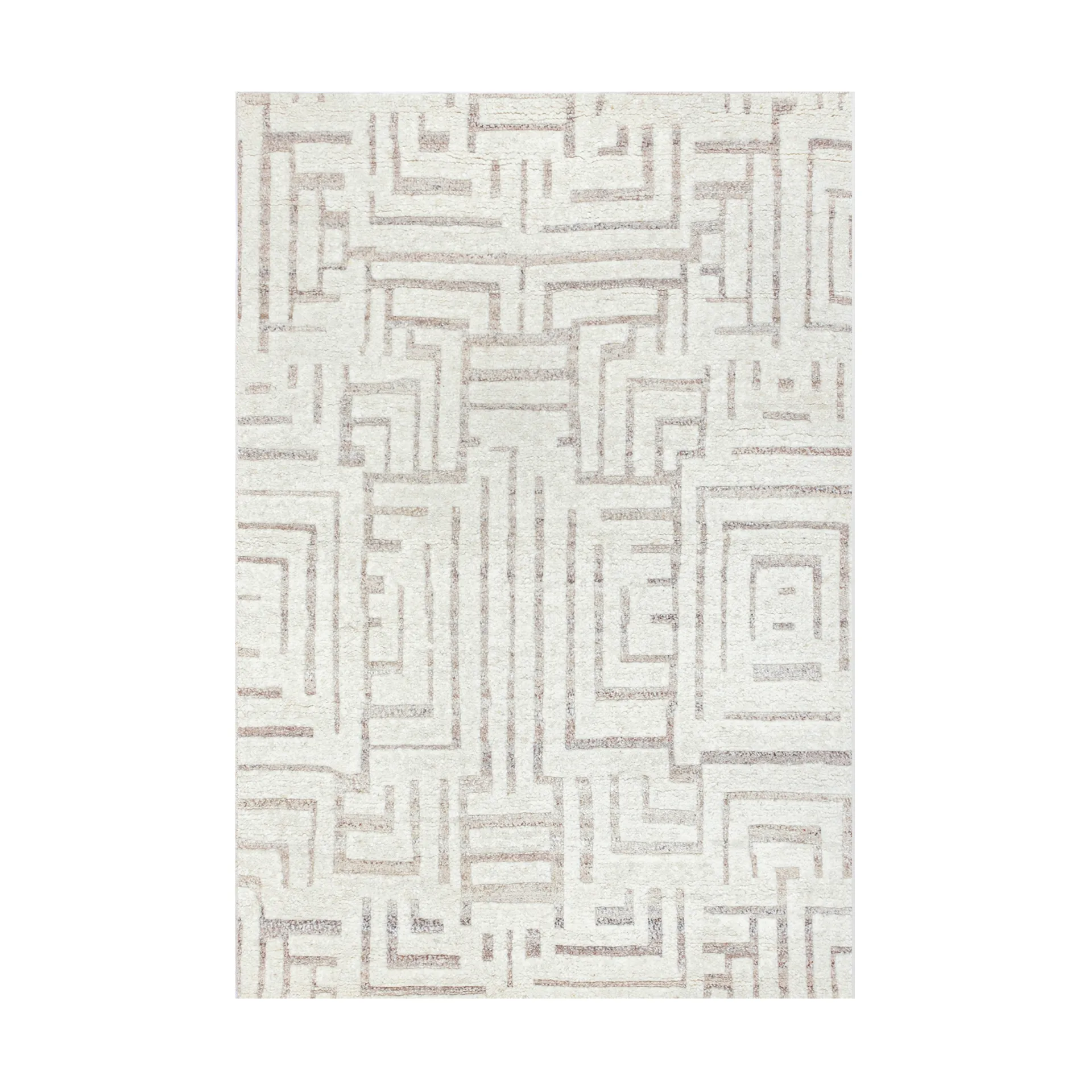 Viby ullmatta, Ivory-brown, 200x300 cm Tell Me More