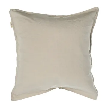 Washed linen kuddfodral 50x50 cm - varmgrå (grey) - Tell Me More