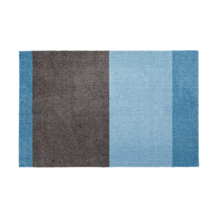 Stripes by tica, horisontell, dörrmatta - Blue-steel grey, 60x90 cm - tica copenhagen