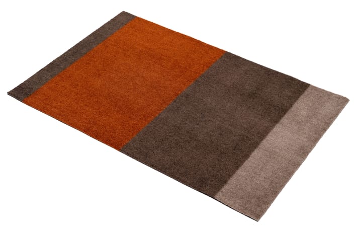 Stripes by tica, horisontell, dörrmatta, Brown-terrakotta, 60x90 cm tica copenhagen