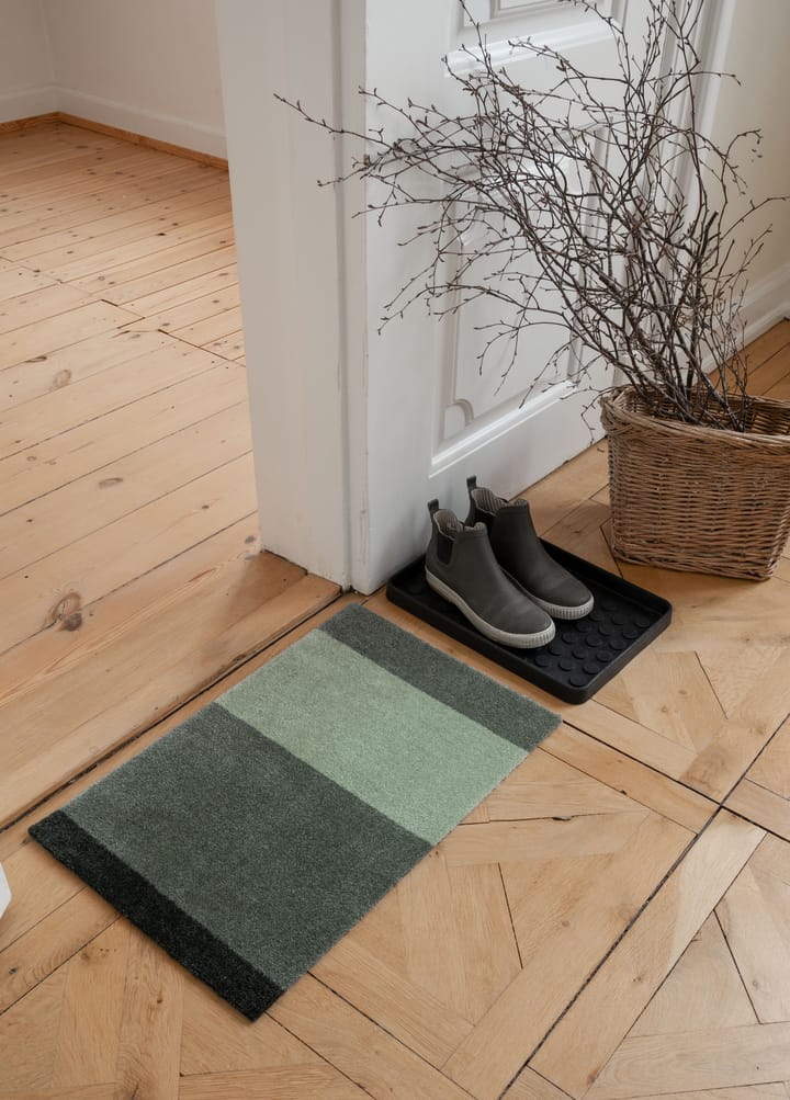 Stripes by tica, horisontell, dörrmatta, Green, 40x60 cm tica copenhagen