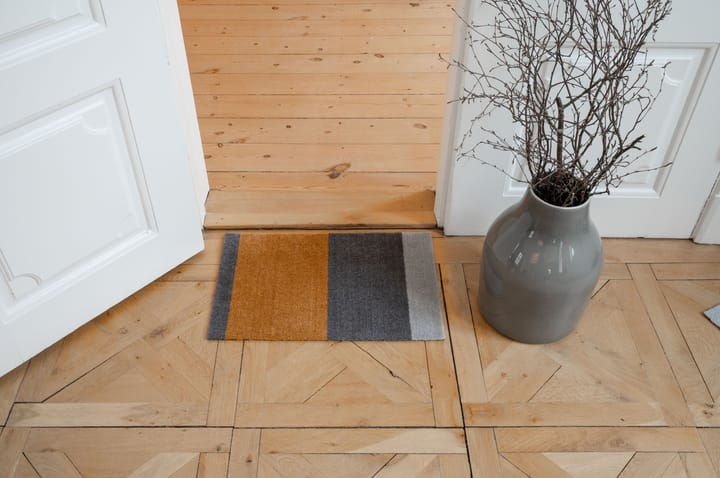 Stripes by tica, horisontell, dörrmatta, Grey-grey-dijon, 40x60 cm tica copenhagen