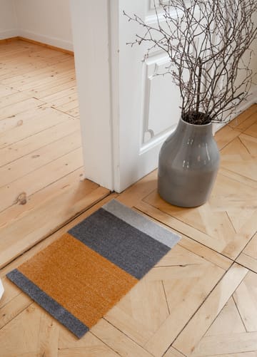 Stripes by tica, horisontell, dörrmatta - Grey-grey-dijon, 40x60 cm - tica copenhagen
