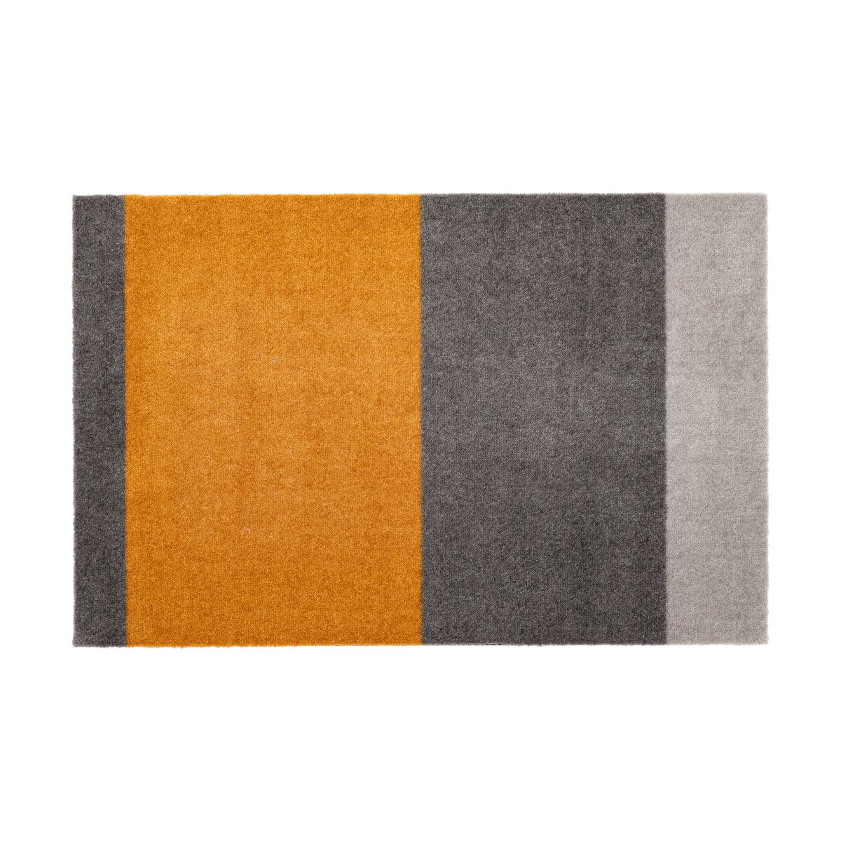 tica copenhagen Stripes by tica, horisontell, dörrmatta Grey-grey-dijon, 60x90 cm