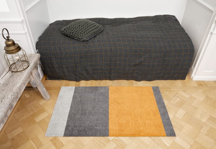 Stripes by tica, horisontell, dörrmatta, Grey-grey-dijon, 60x90 cm tica copenhagen