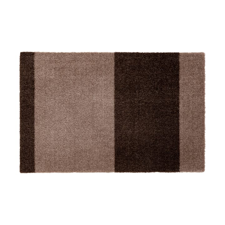 Stripes by tica, horisontell, dörrmatta - Sand-brown, 40x60 cm - Tica copenhagen