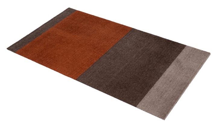 Stripes by tica, horisontell, gångmatta, Brown-terrakotta 67x120 cm tica copenhagen