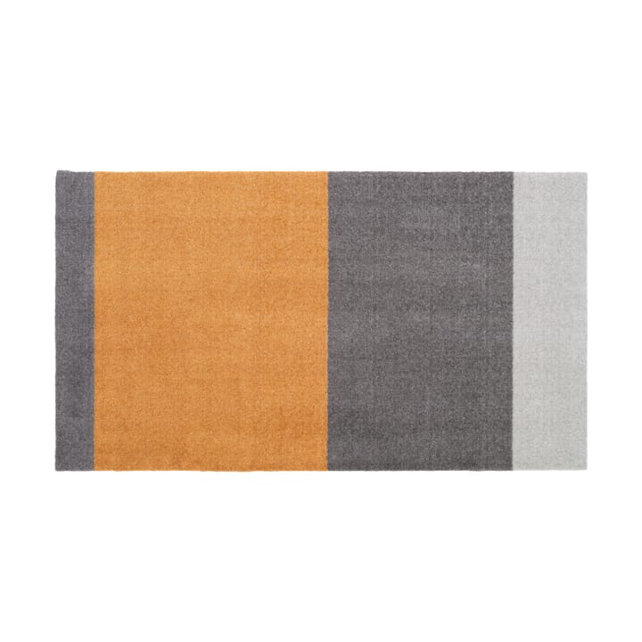 Stripes by tica, horisontell, gångmatta - grey-grey-dijon, 67x120 cm - Tica copenhagen