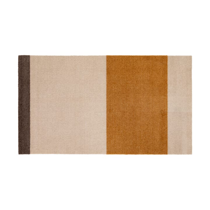 Stripes by tica, horisontell, gångmatta - Ivory-dijon-brown, 67x120 cm - Tica copenhagen