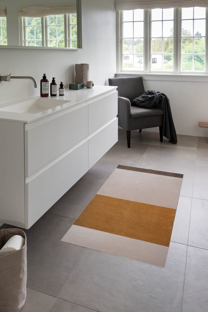 Stripes by tica, horisontell, gångmatta, Ivory-dijon-brown, 67x120 cm tica copenhagen