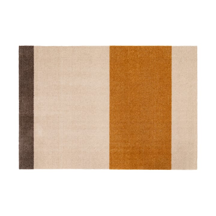 Stripes by tica, horisontell, gångmatta - Ivory-dijon-brown, 90x130 cm - Tica copenhagen