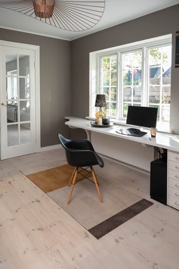 Stripes by tica, horisontell, gångmatta - Ivory-dijon-brown, 90x200 cm - tica copenhagen