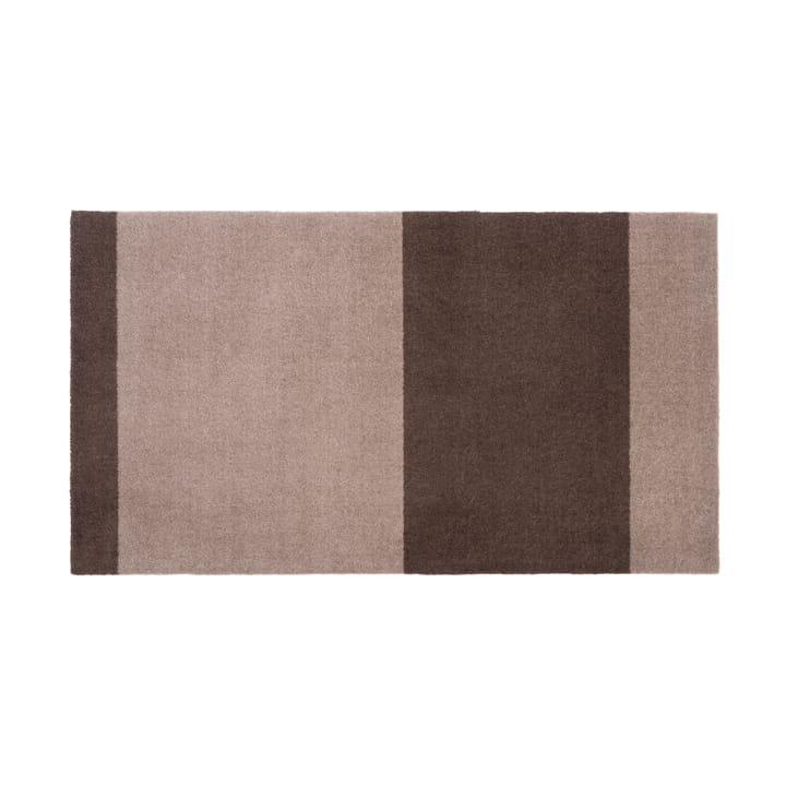 Stripes by tica, horisontell, gångmatta - Sand-brown, 67x120 cm - tica copenhagen