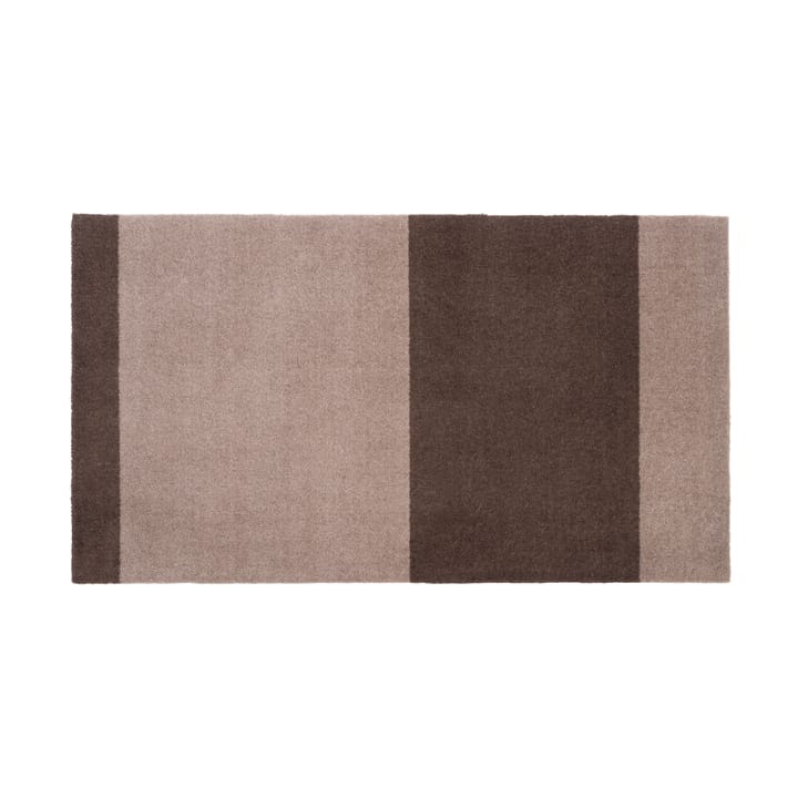 Stripes by tica, horisontell, gångmatta - Sand-brown, 67x120 cm - Tica copenhagen