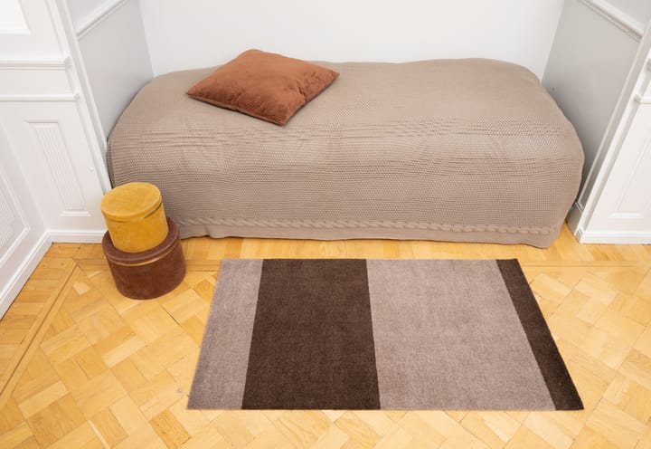 Stripes by tica, horisontell, gångmatta - Sand-brown, 67x120 cm - tica copenhagen