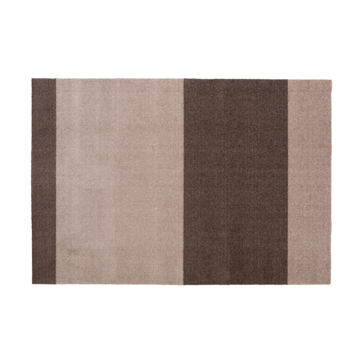 Stripes by tica, horisontell, gångmatta - Sand-brown, 90x130 cm - tica copenhagen