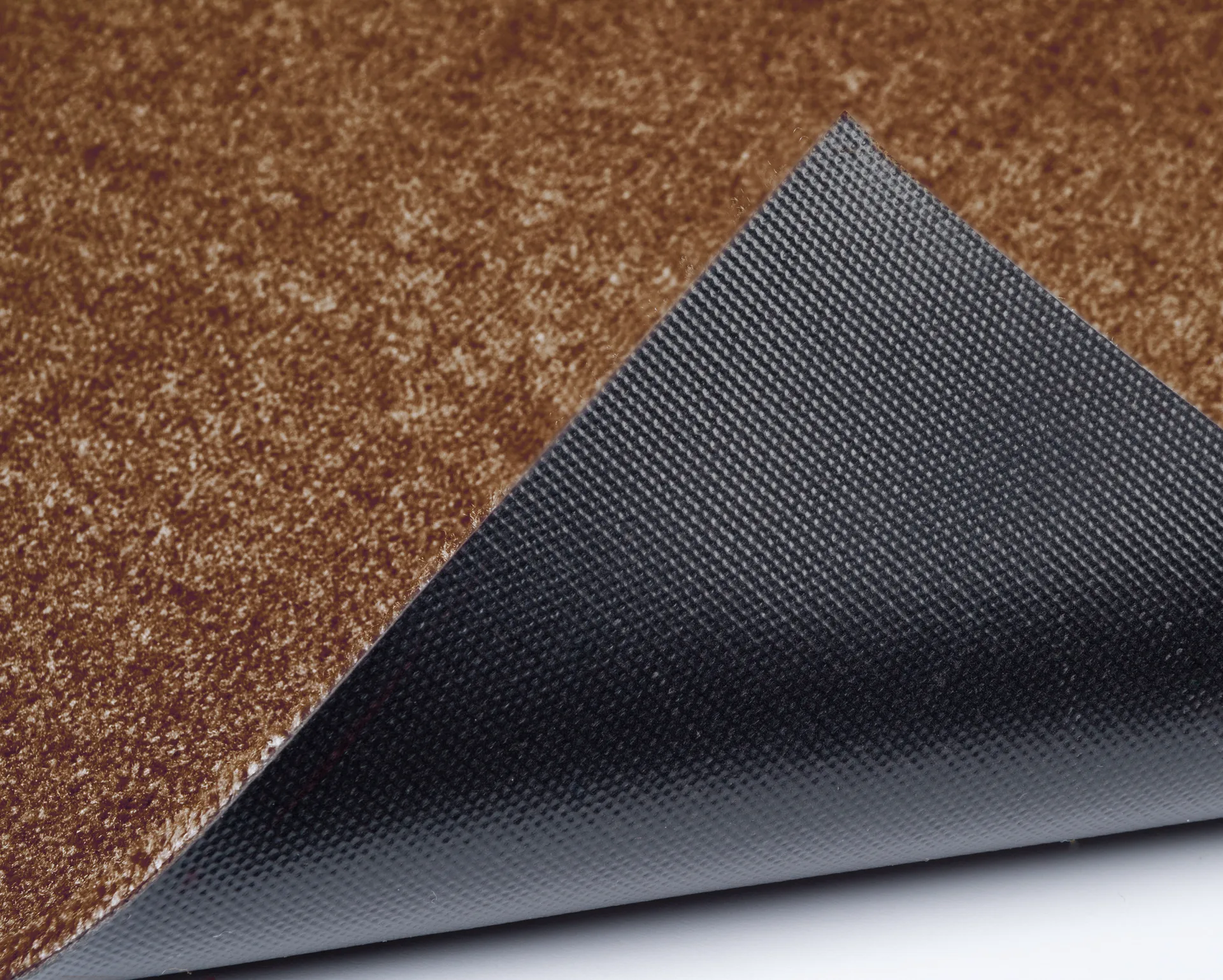 Stripes dörrmatta horisontell, Cognac-dark brown-black, 60x90 cm tica copenhagen