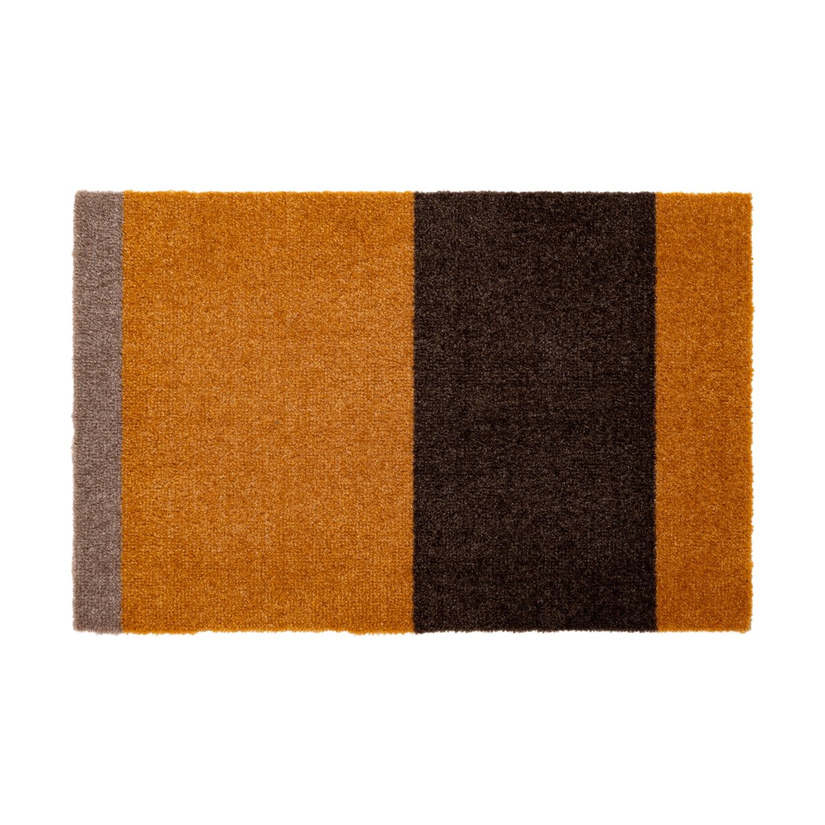 tica copenhagen Stripes dörrmatta horisontell Dijon-brown-sand, 40x60 cm