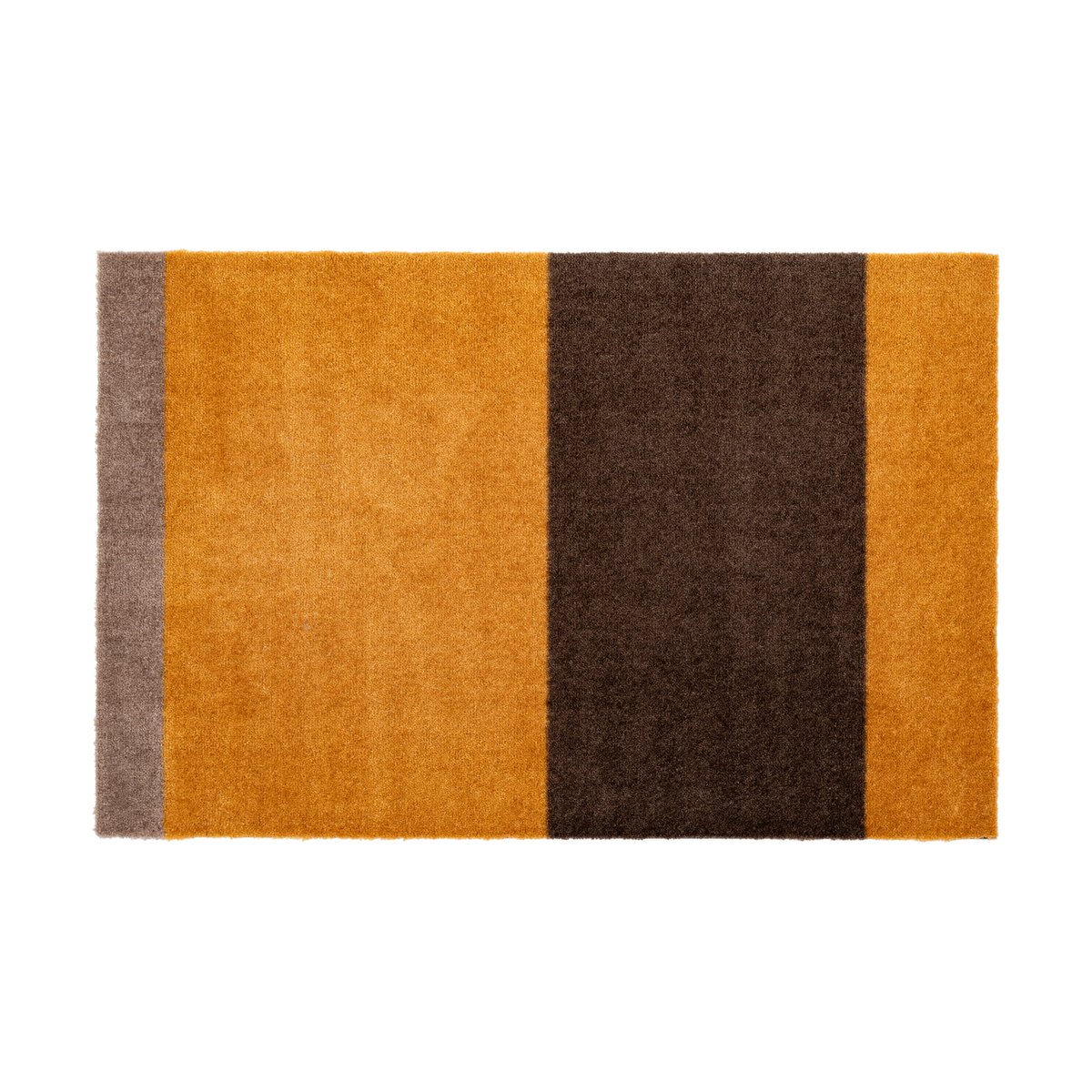 tica copenhagen Stripes dörrmatta horisontell Dijon-brown-sand, 60x90 cm