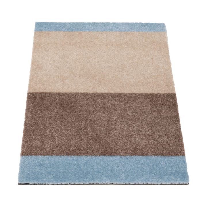 Stripes dörrmatta horisontell, Ivory-sand-blue, 40x60 cm tica copenhagen