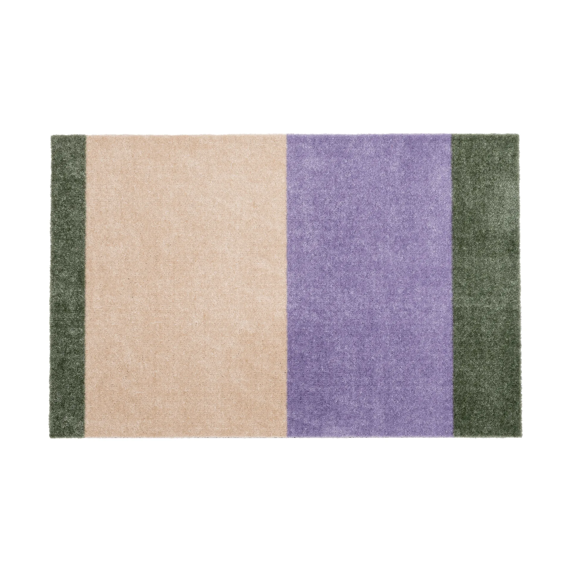 Stripes dörrmatta horisontell, Lilac-ivory-green, 60x90 cm tica copenhagen