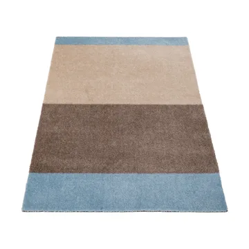 Stripes dörrmatta - Ivory-sand-blue, 60x90 cm - tica copenhagen