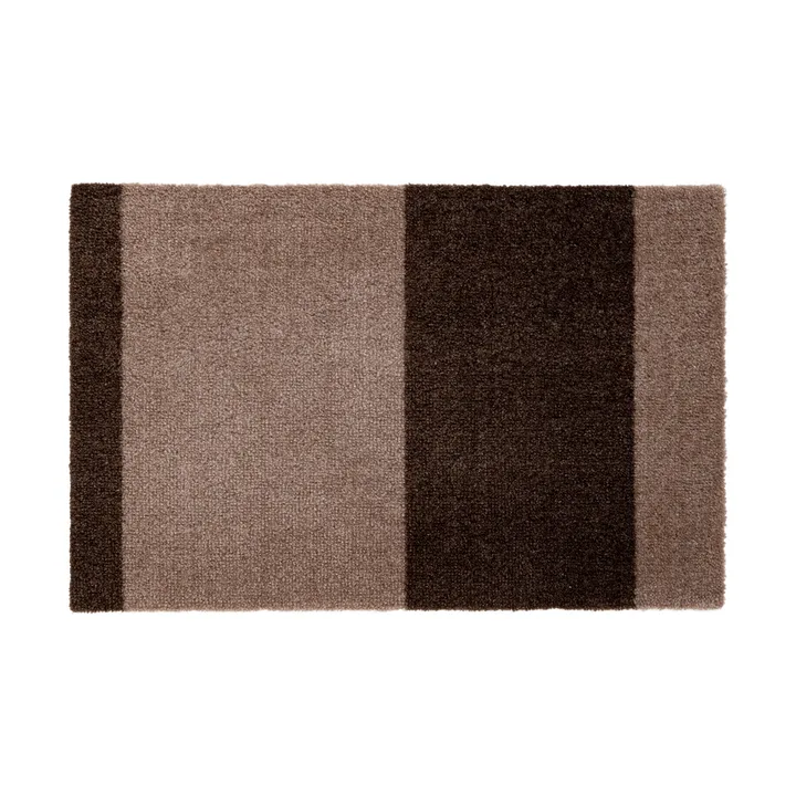 Stripes dörrmatta - Sand-brown, 40x60 cm - tica copenhagen