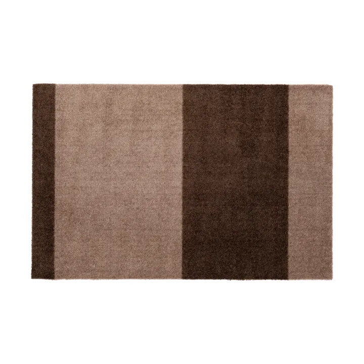 Stripes dörrmatta - Sand-brown, 60x90 cm - tica copenhagen