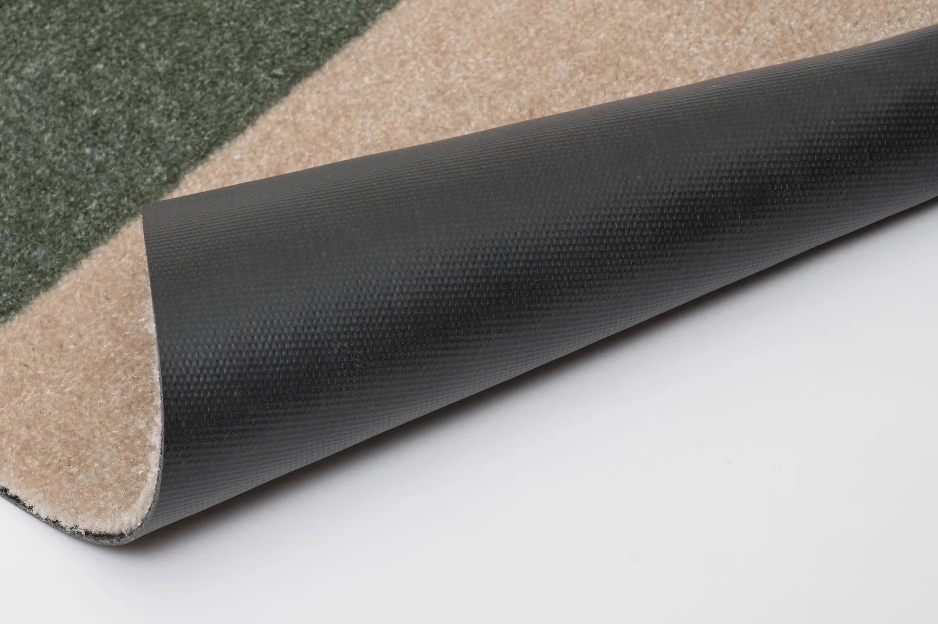 Stripes gångmatta horisontell, Green-ivory-bordeaux, 67x120 cm tica copenhagen