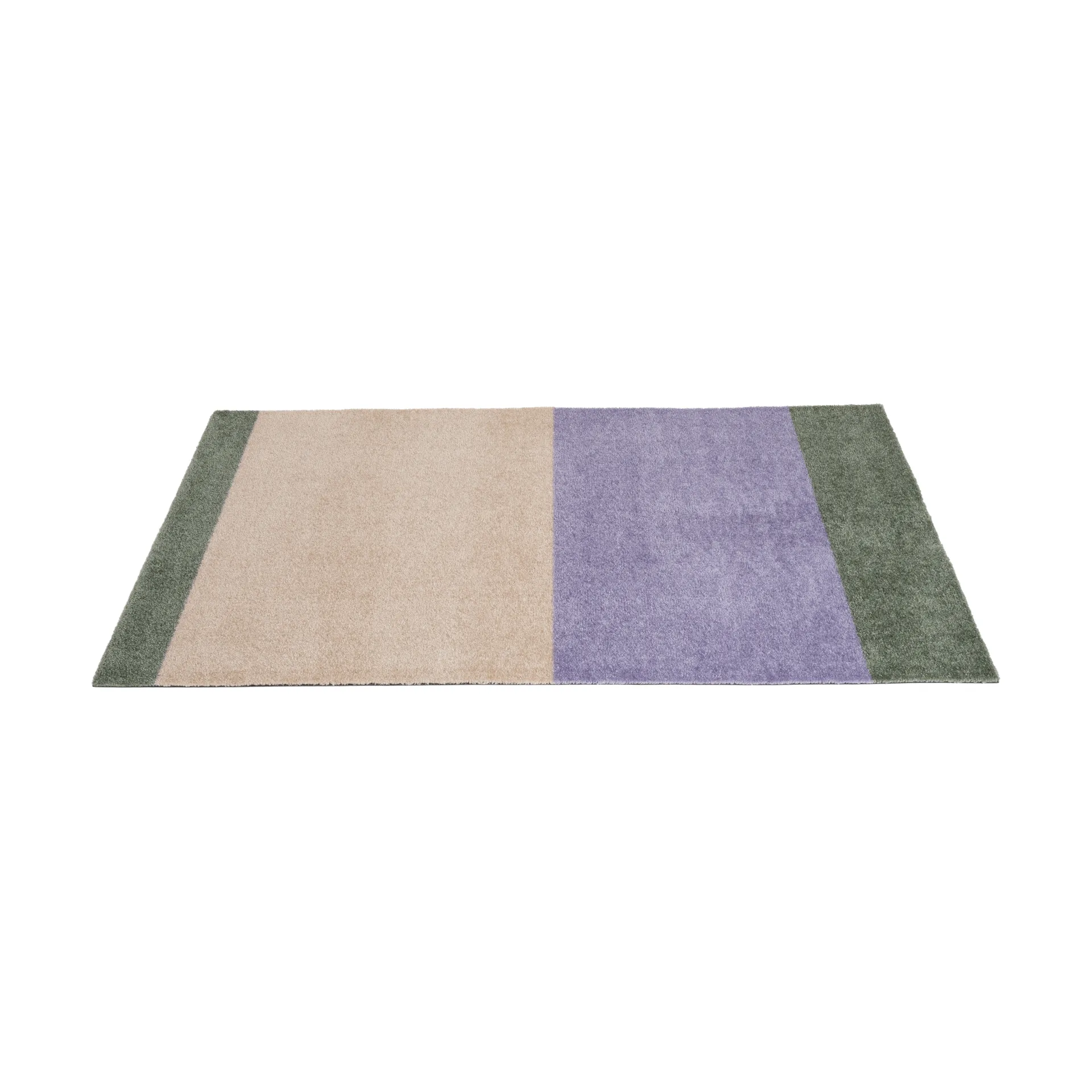 Stripes gångmatta horisontell, Lilac-ivory-green, 67x120 cm tica copenhagen