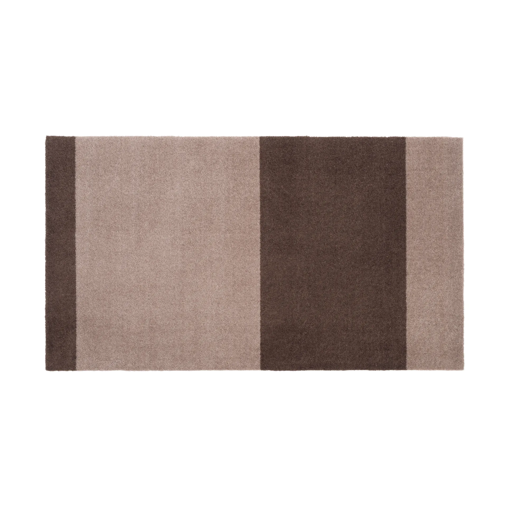 Stripes gångmatta horisontell, Sand-brown, 67x120 cm tica copenhagen