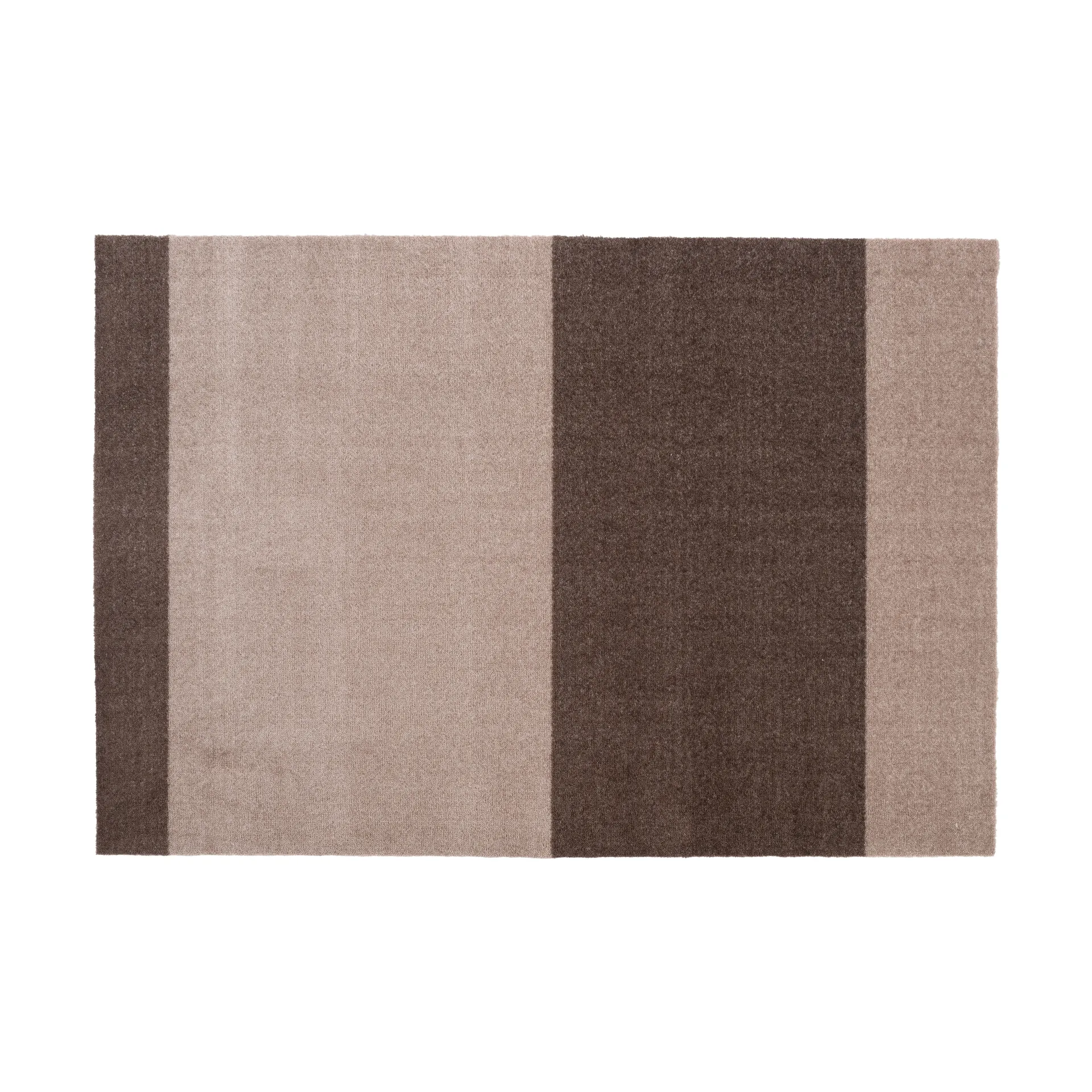 Stripes gångmatta horisontell, Sand-brown, 90x130 cm tica copenhagen