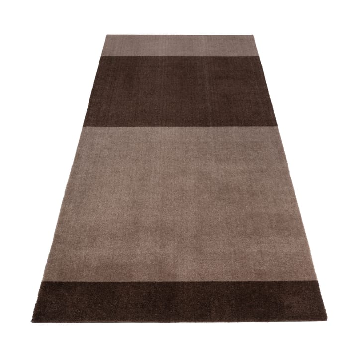 Stripes gångmatta horisontell - Sand-brown, 90x200 cm - Tica copenhagen
