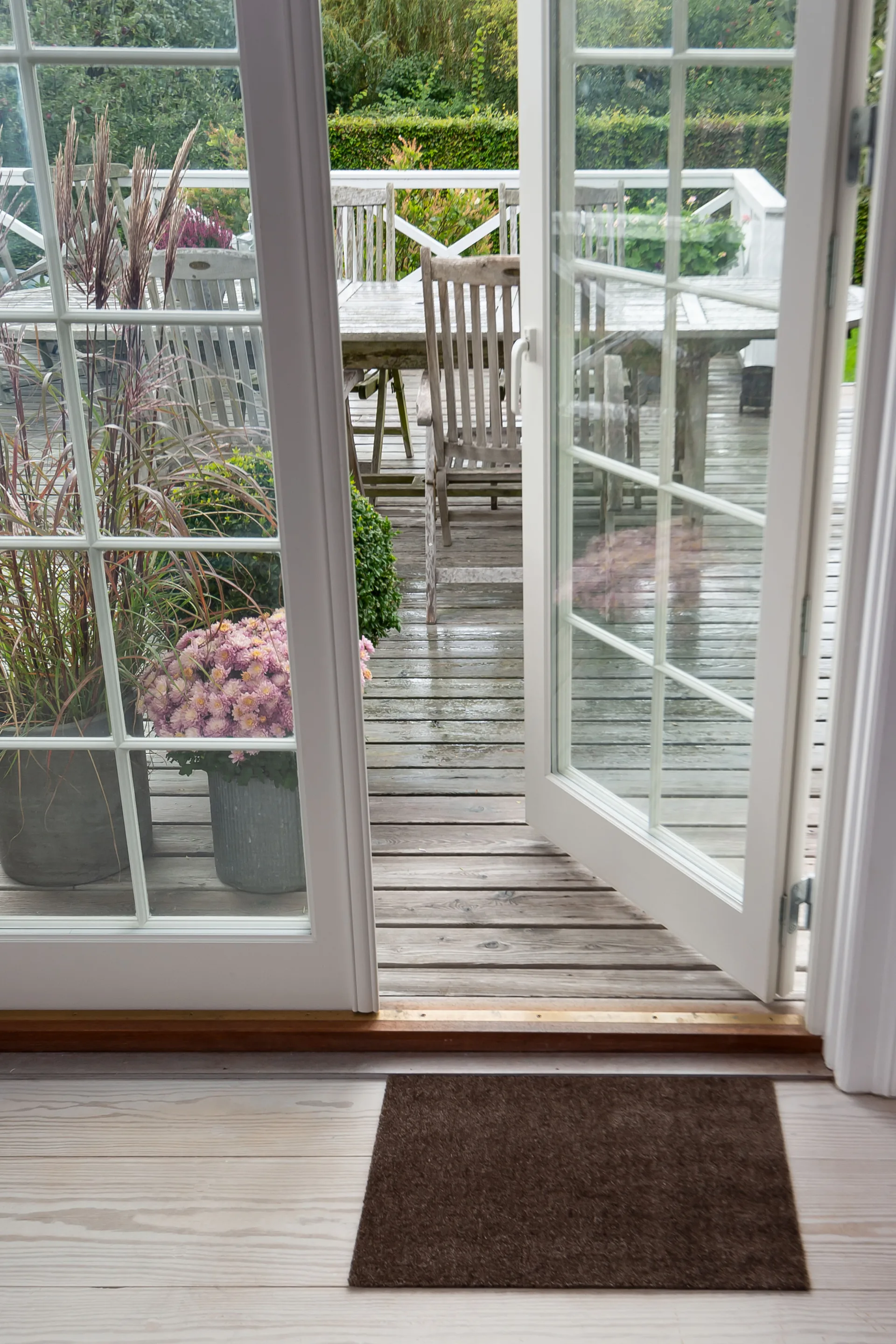 Unicolor dörrmatta, Brown, 40x60 cm tica copenhagen