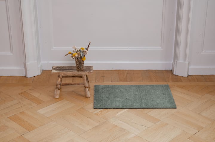 Unicolor dörrmatta, Dusty green, 40x60 cm tica copenhagen