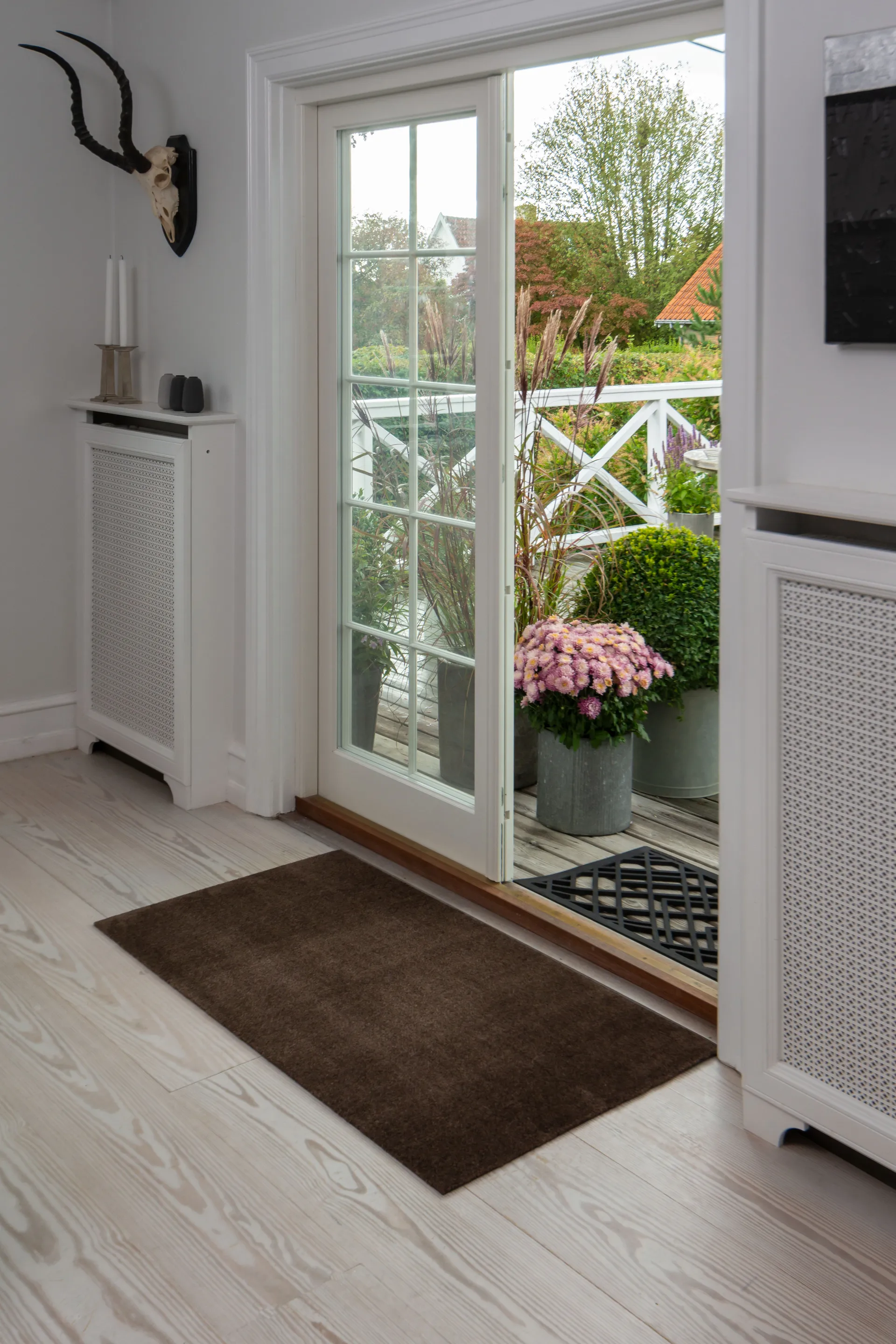 Unicolor gångmatta, Brown, 67x120 cm tica copenhagen