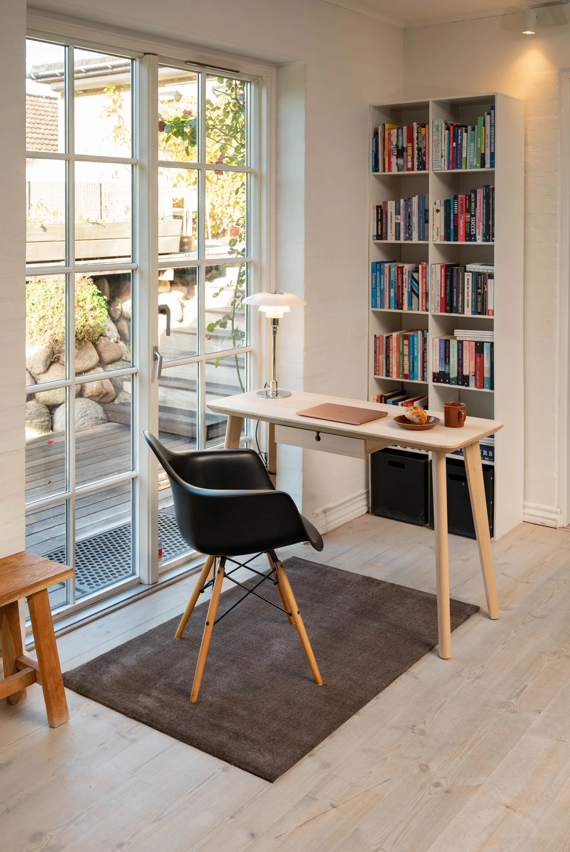 Unicolor gångmatta, Brown, 90x130 cm tica copenhagen