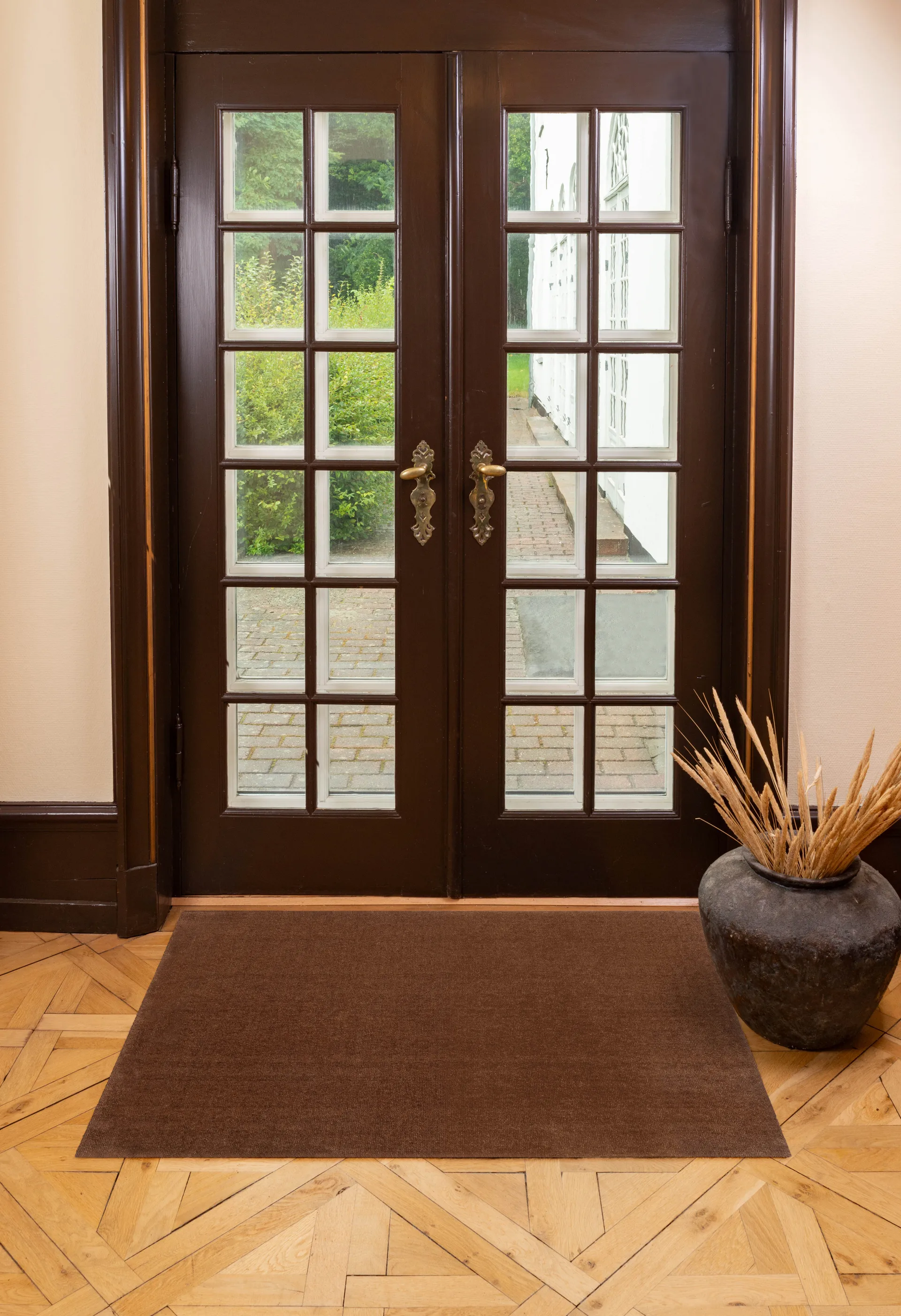 Unicolor gångmatta, Cognac, 90x130 cm tica copenhagen