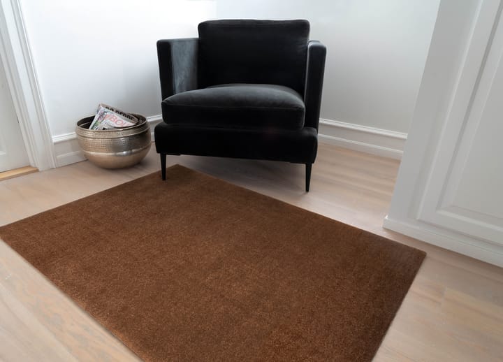 Unicolor gångmatta, Cognac, 90x130 cm tica copenhagen