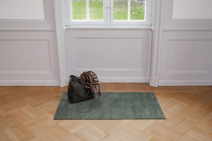 Unicolor gångmatta, Dusty green, 67x120 cm tica copenhagen