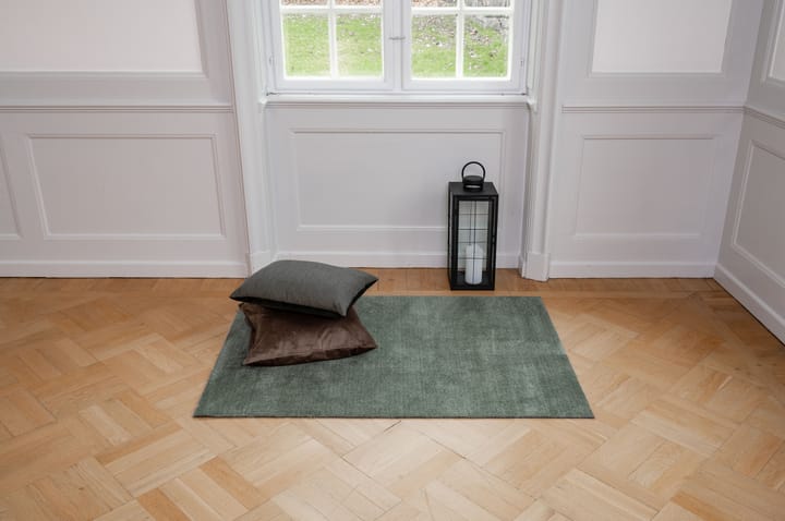 Unicolor gångmatta, Dusty green, 90x130 cm tica copenhagen