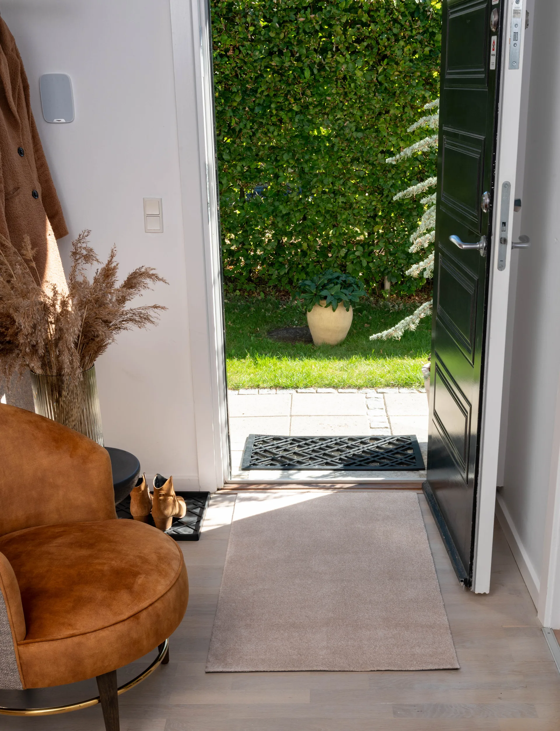 Unicolor gångmatta, Ivory, 67x120 cm tica copenhagen