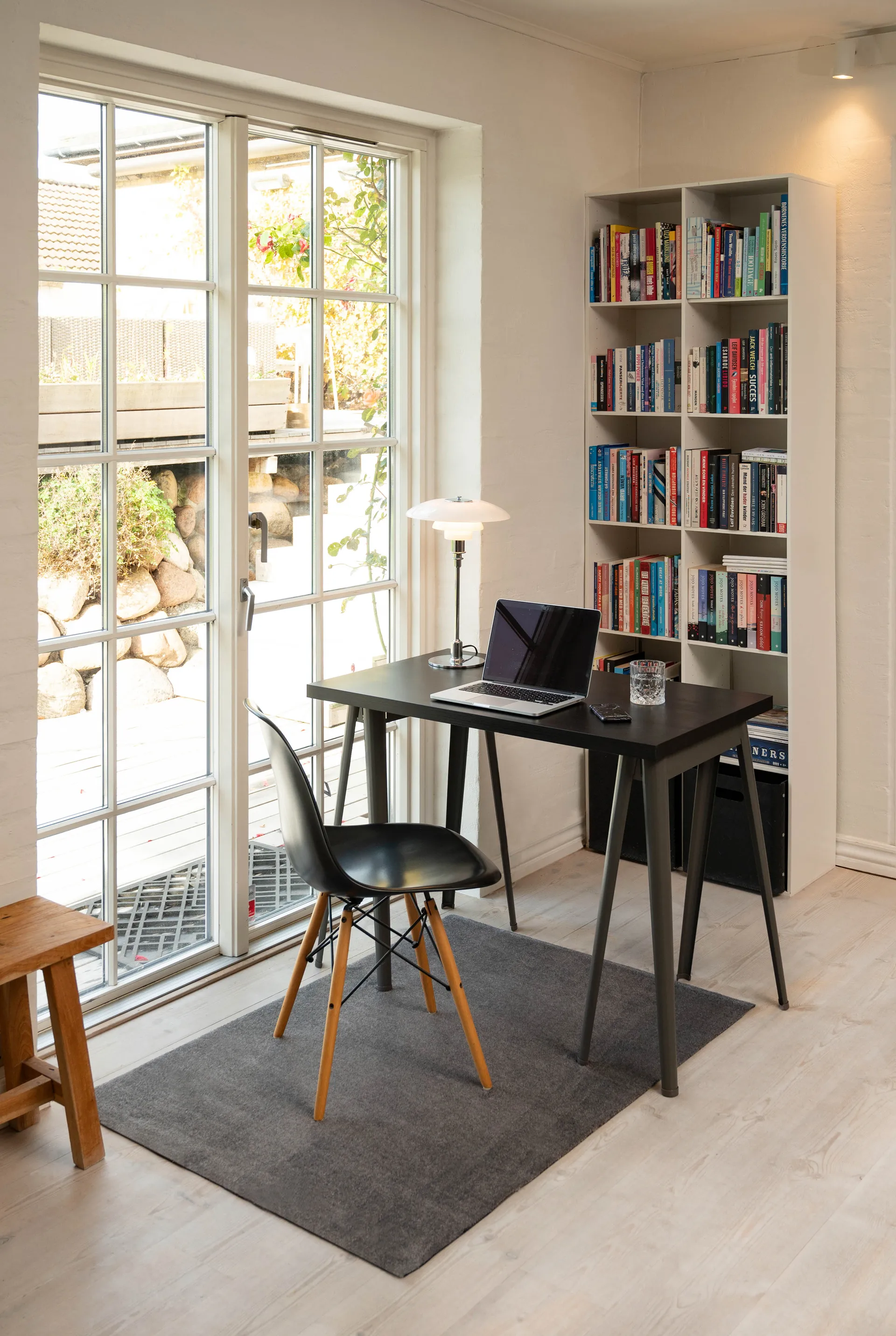 Unicolor gångmatta, Steelgrey, 90x130 cm tica copenhagen