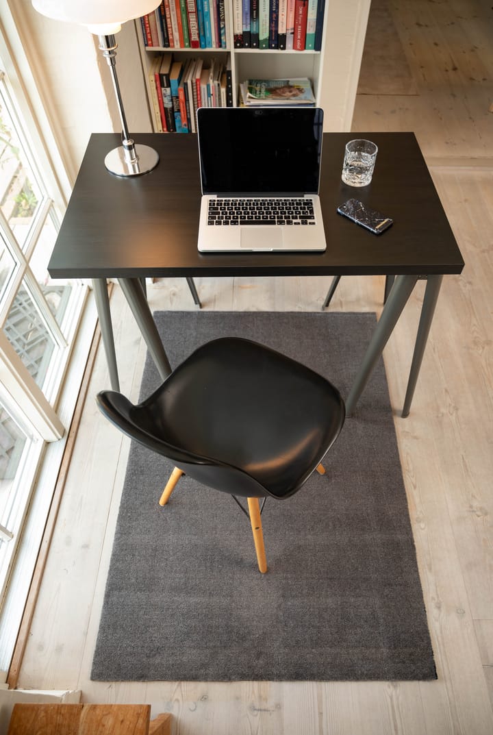 Unicolor gångmatta, Steelgrey, 90x130 cm tica copenhagen