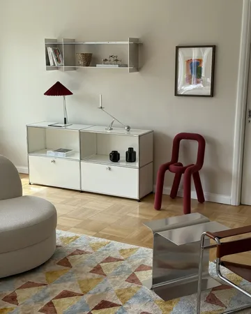 Ark vägghylla - Aluminium - Tinted