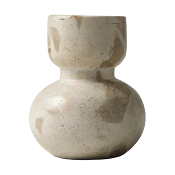 Asker ljusstake 10 cm - Beige - Tinted