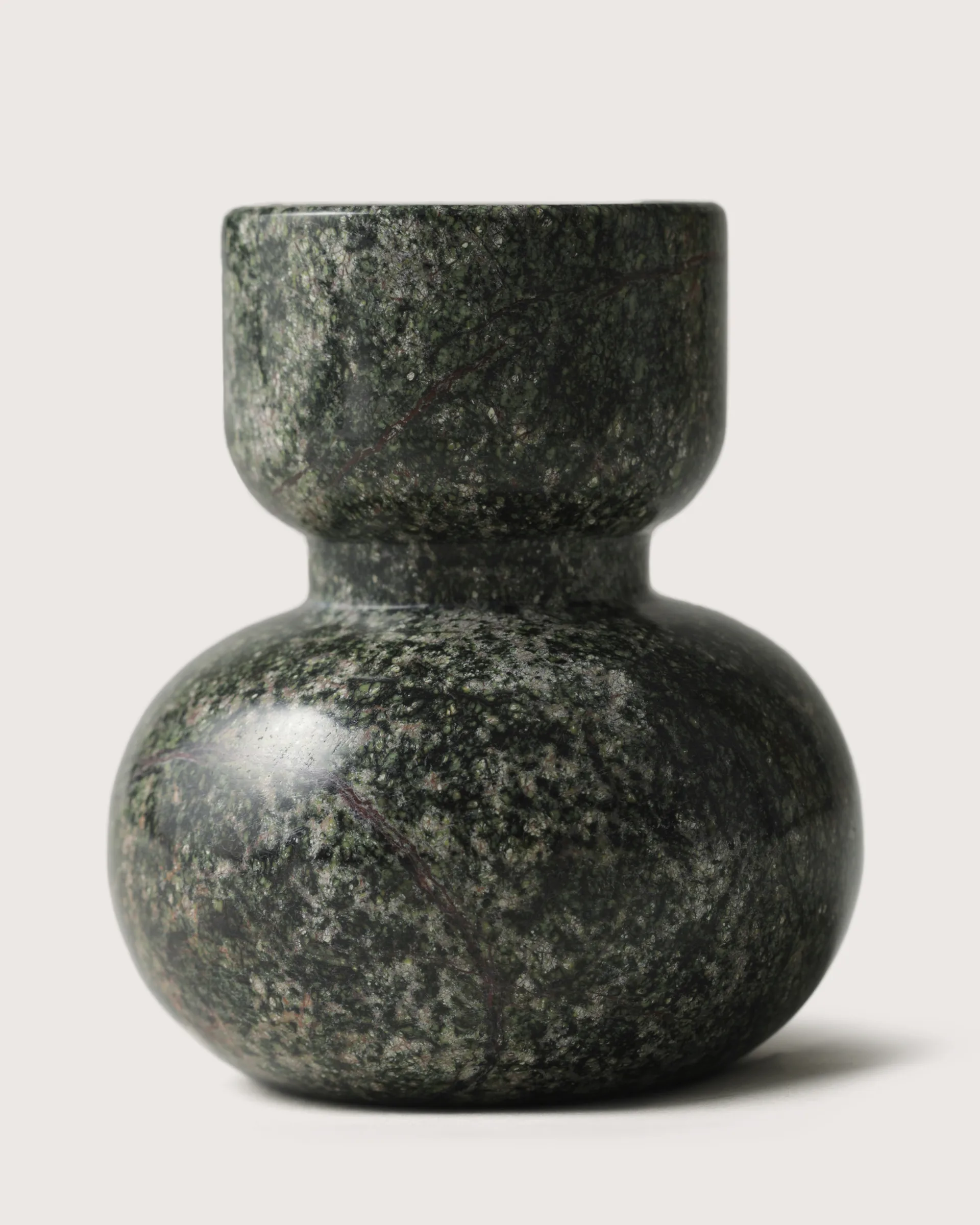 Asker ljusstake 10 cm, Grey Tinted